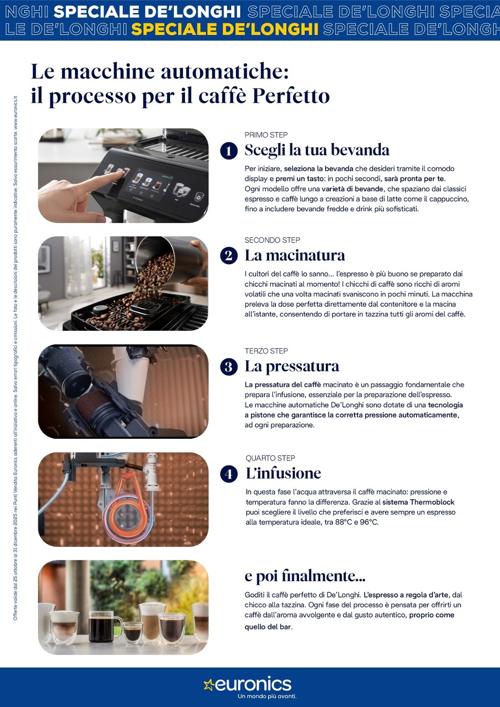 euronics - Volantino Euronics - Speciale De Longhi valido dal 25/10 al 31/10 - page: 3