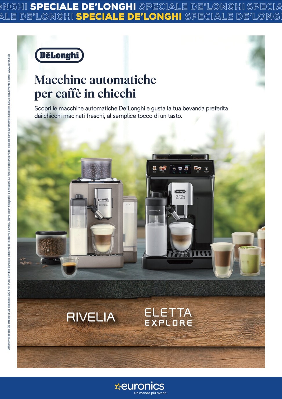 euronics - Volantino Euronics - Speciale De Longhi valido dal 25/10 al 31/10 - page: 2