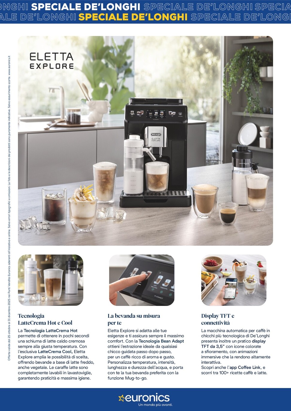 euronics - Volantino Euronics - Speciale De Longhi valido dal 25/10 al 31/10 - page: 4