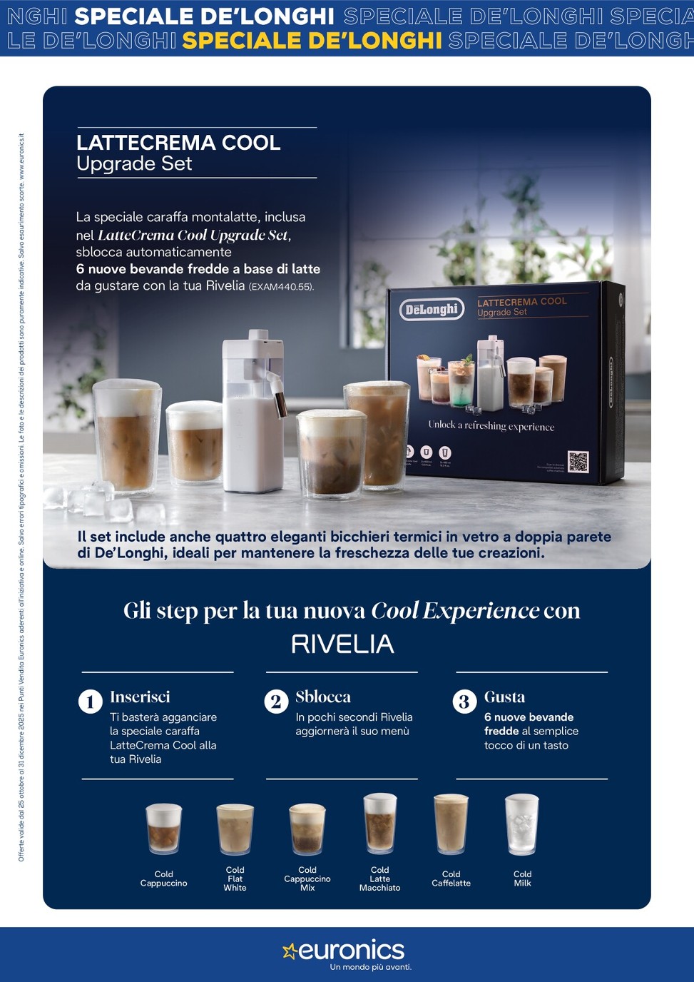 euronics - Volantino Euronics - Speciale De Longhi valido dal 25/10 al 31/10 - page: 7