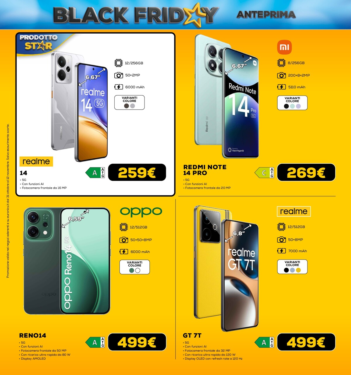 euronics - Volantino Euronics - Black Friday valido dal 31/10 al 12/11 - page: 5 euronics - Volantino Euronics - Black Friday valido dal 31/10 al 12/11 - page: 5