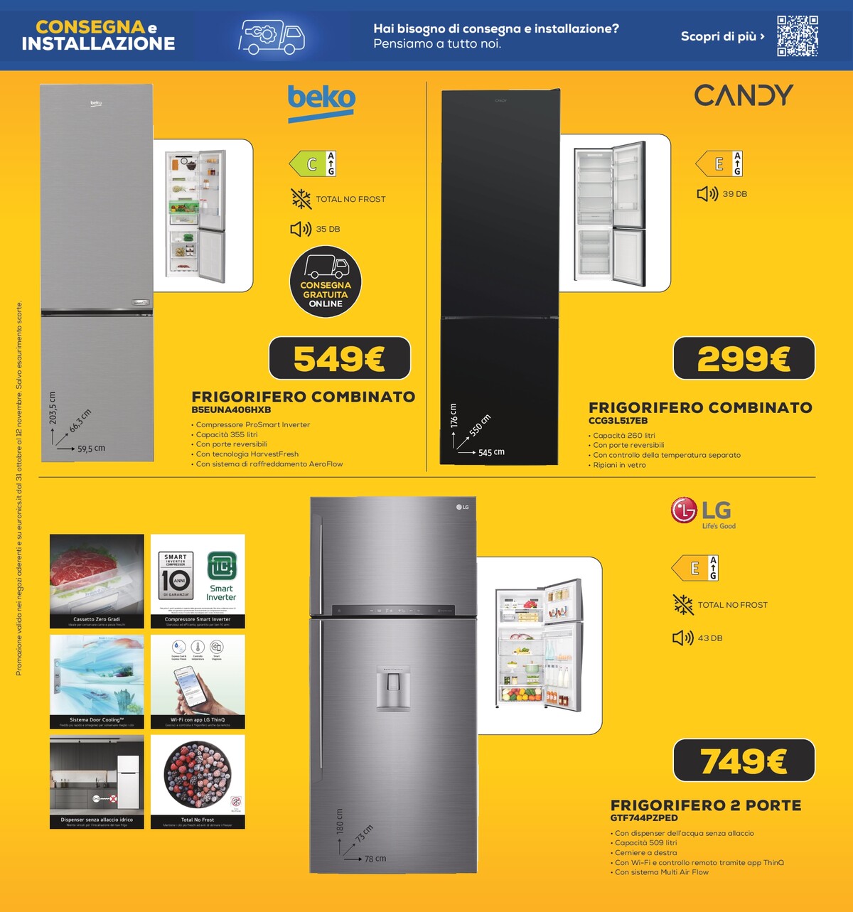 euronics - Volantino Euronics - Black Friday valido dal 31/10 al 12/11 - page: 32 euronics - Volantino Euronics - Black Friday valido dal 31/10 al 12/11 - page: 32