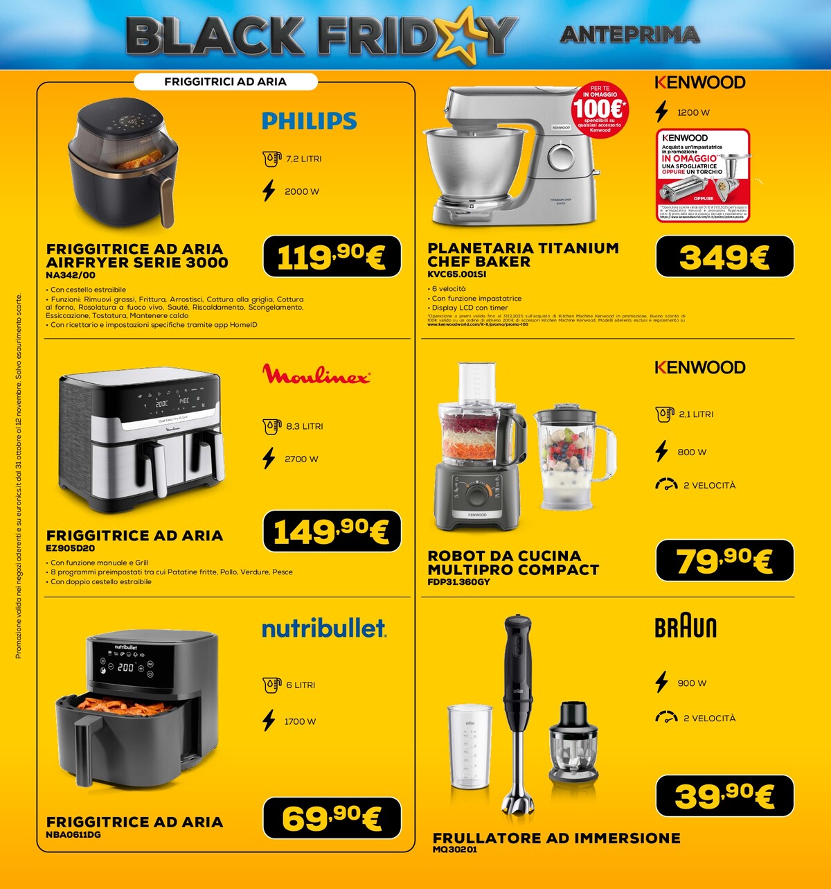 euronics - Volantino Euronics - Black Friday valido dal 31/10 al 12/11 - page: 45 euronics - Volantino Euronics - Black Friday valido dal 31/10 al 12/11 - page: 45