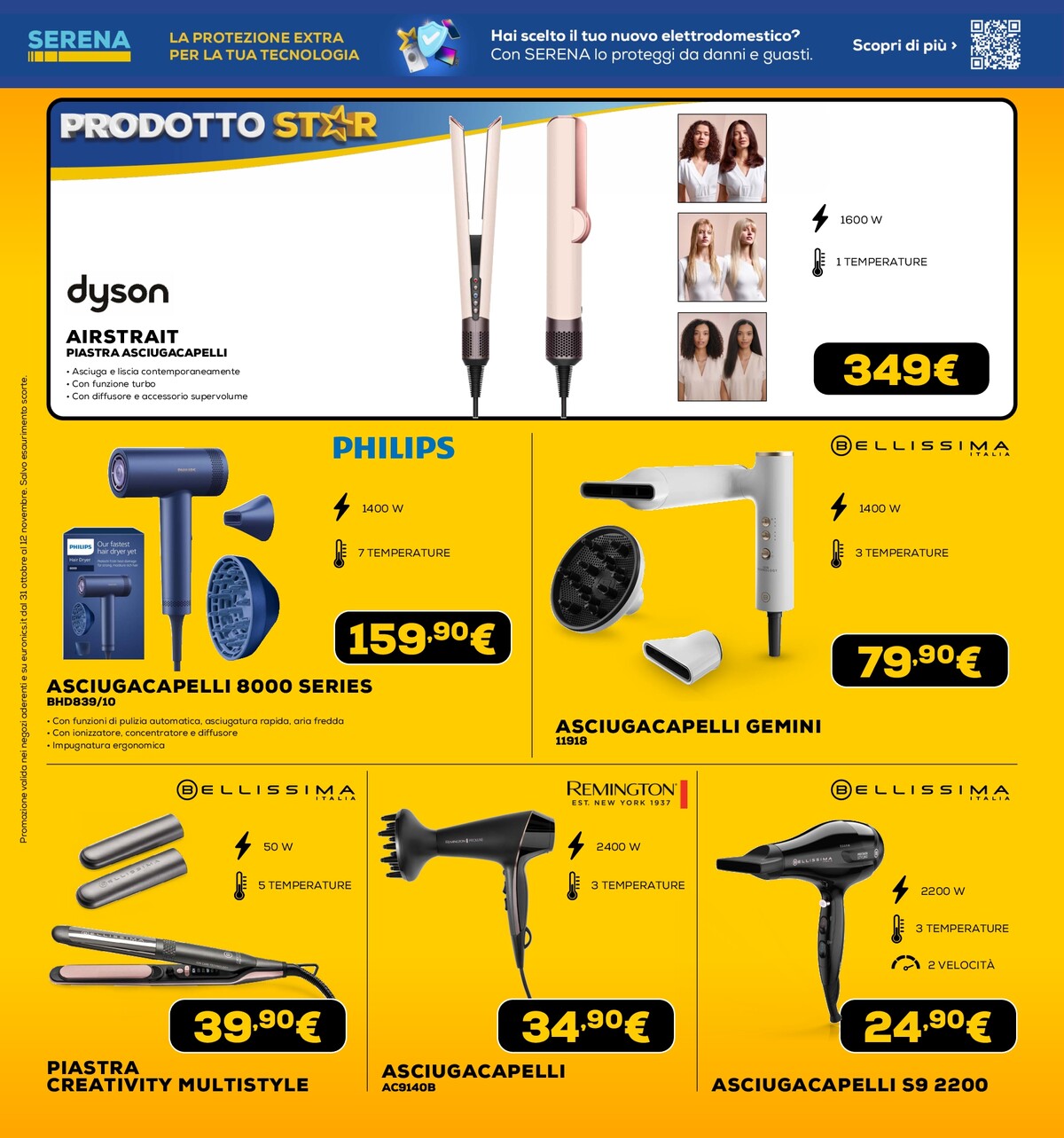 euronics - Volantino Euronics - Black Friday valido dal 31/10 al 12/11 - page: 46 euronics - Volantino Euronics - Black Friday valido dal 31/10 al 12/11 - page: 46