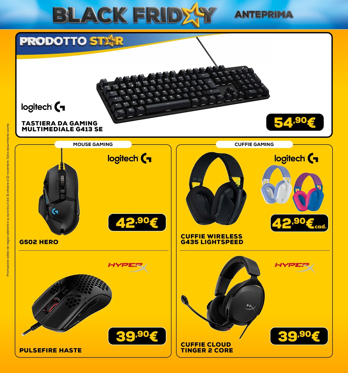euronics - Volantino Euronics - Black Friday valido dal 31/10 al 12/11 - page: 25 euronics - Volantino Euronics - Black Friday valido dal 31/10 al 12/11 - page: 25