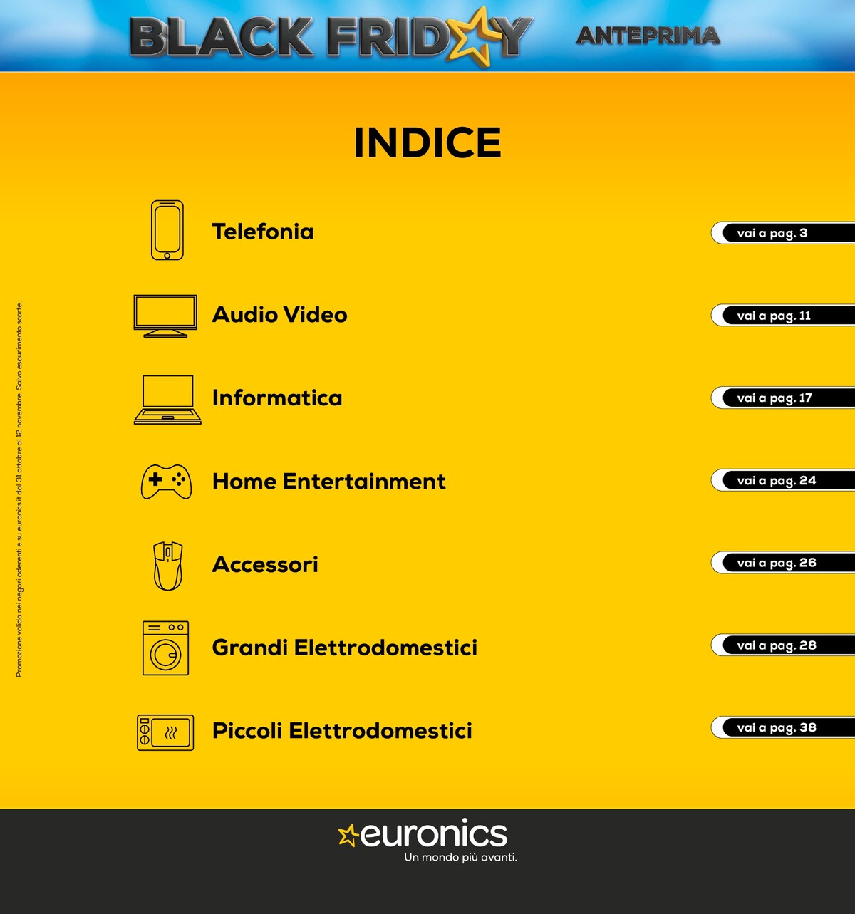 euronics - Volantino Euronics - Black Friday valido dal 31/10 al 12/11 - page: 2 euronics - Volantino Euronics - Black Friday valido dal 31/10 al 12/11 - page: 2