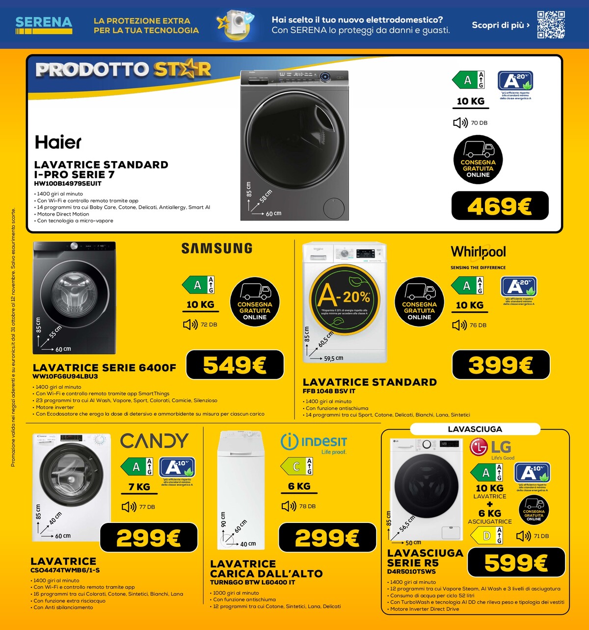 euronics - Volantino Euronics - Black Friday valido dal 31/10 al 12/11 - page: 30 euronics - Volantino Euronics - Black Friday valido dal 31/10 al 12/11 - page: 30