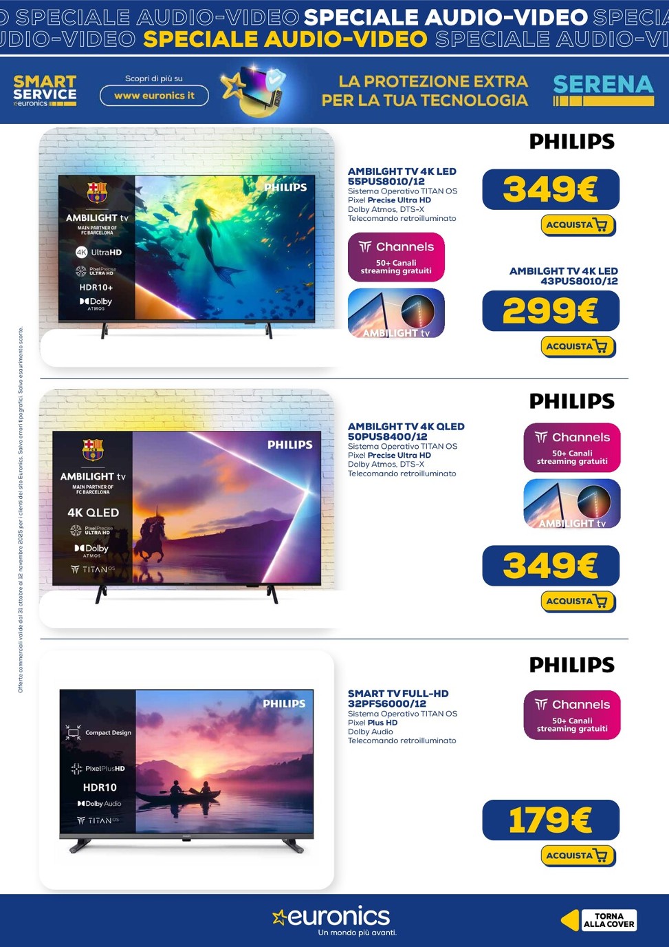 euronics - Volantino Euronics - Speciale Audio Video valido dal 31/10 al 12/11 - page: 13