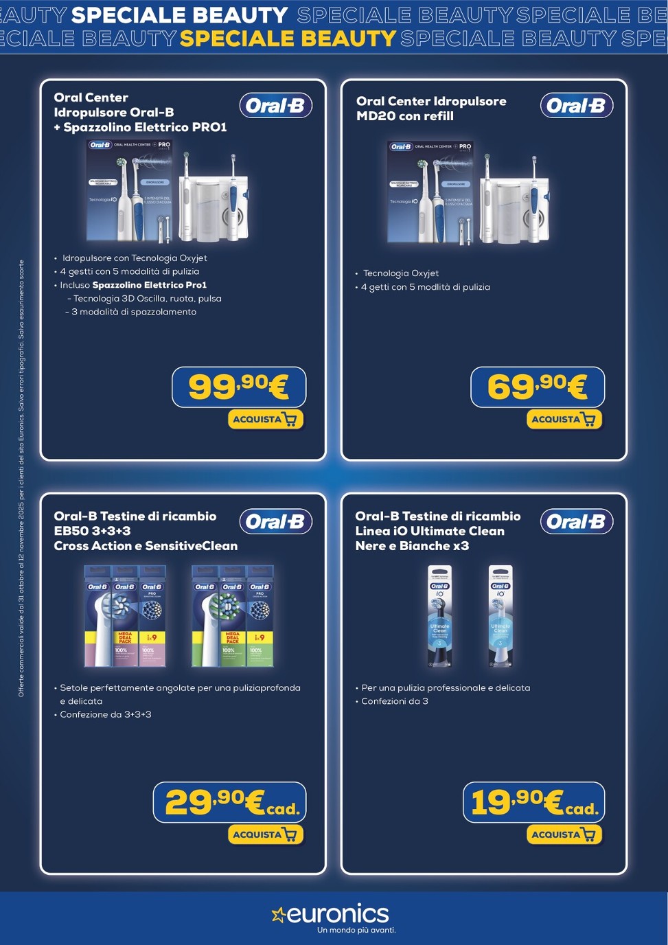 euronics - Volantino Euronics - Speciale Beauty valido dal 31/10 al 12/11 - page: 10