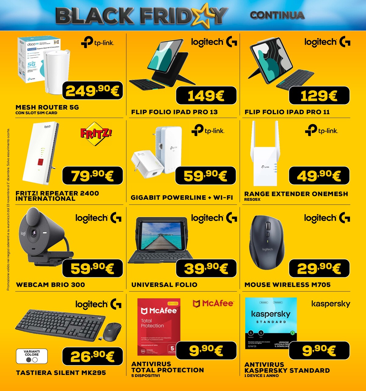 euronics - Volantino Euronics - Black Friday valido dal 13/11 al 01/12 - page: 35