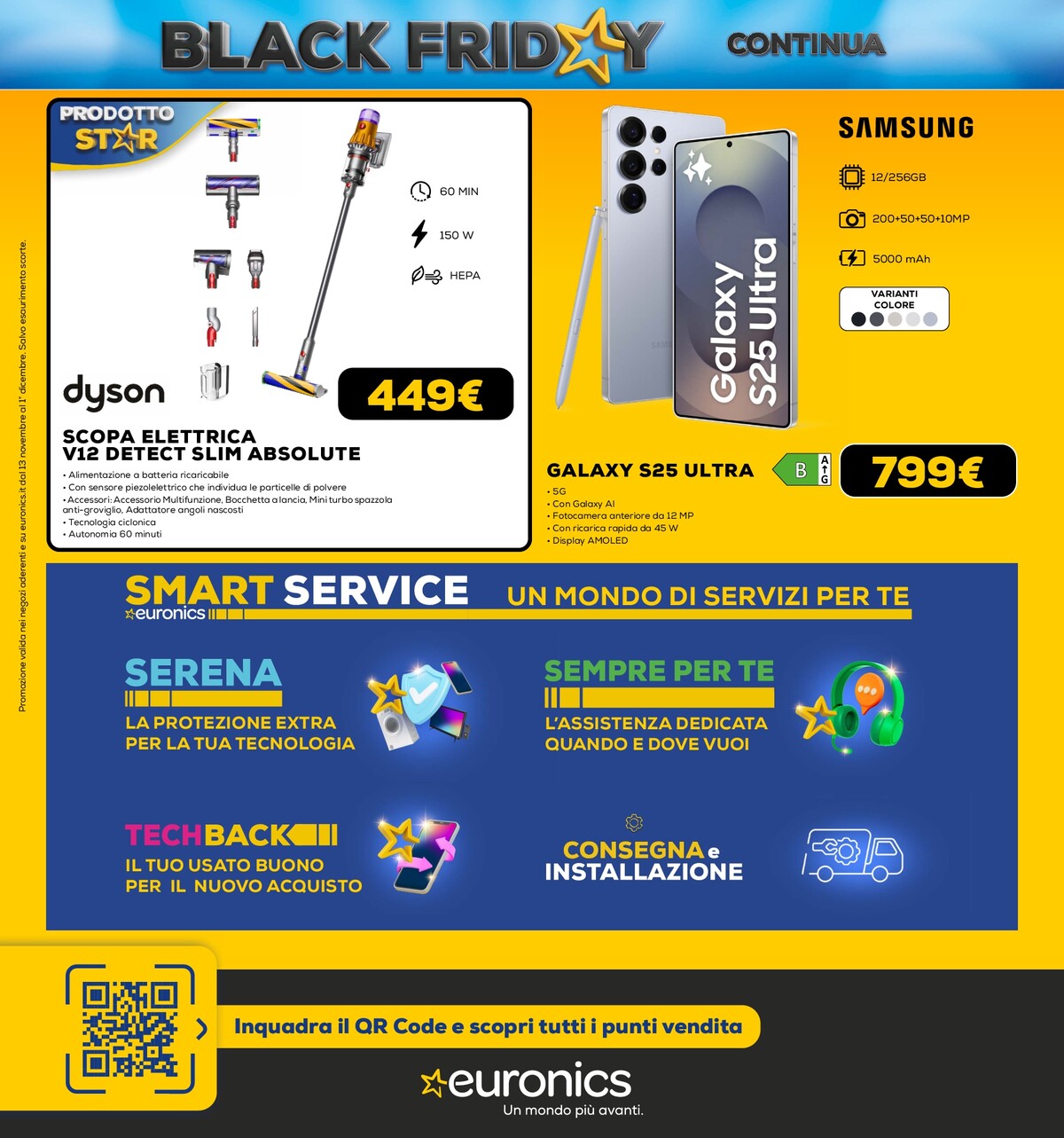 euronics - Volantino Euronics - Black Friday valido dal 13/11 al 01/12 - page: 49