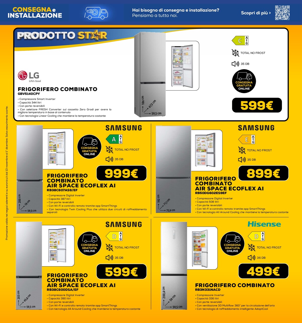 euronics - Volantino Euronics - Black Friday valido dal 13/11 al 01/12 - page: 8