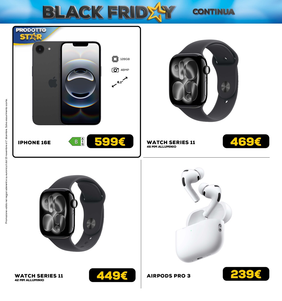 euronics - Volantino Euronics - Black Friday valido dal 13/11 al 01/12 - page: 17