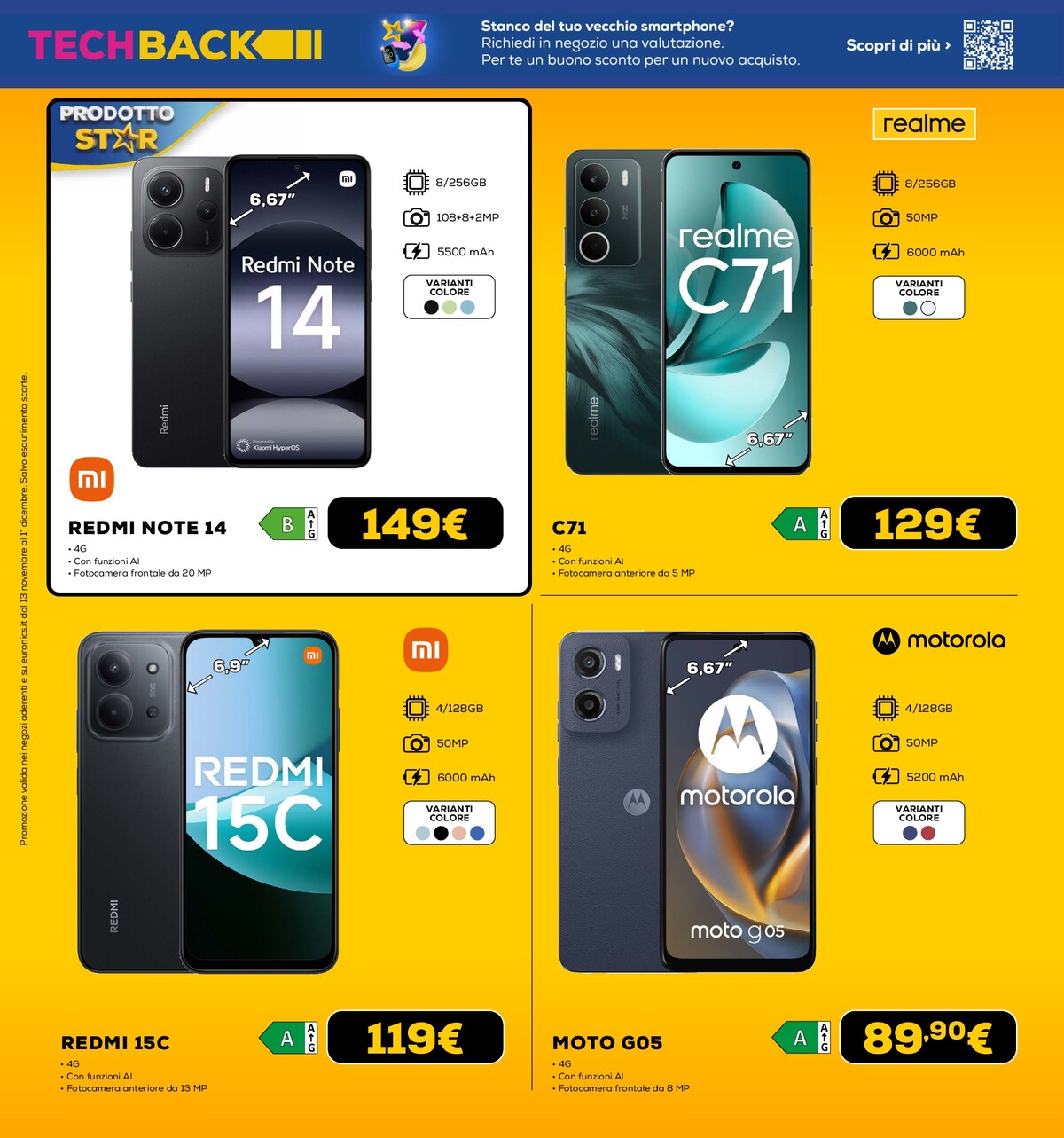 euronics - Volantino Euronics - Black Friday valido dal 13/11 al 01/12 - page: 16