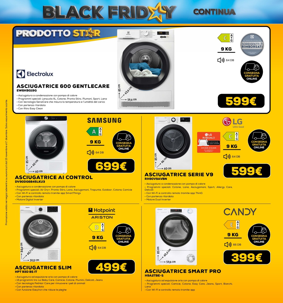 euronics - Volantino Euronics - Black Friday valido dal 13/11 al 01/12 - page: 3