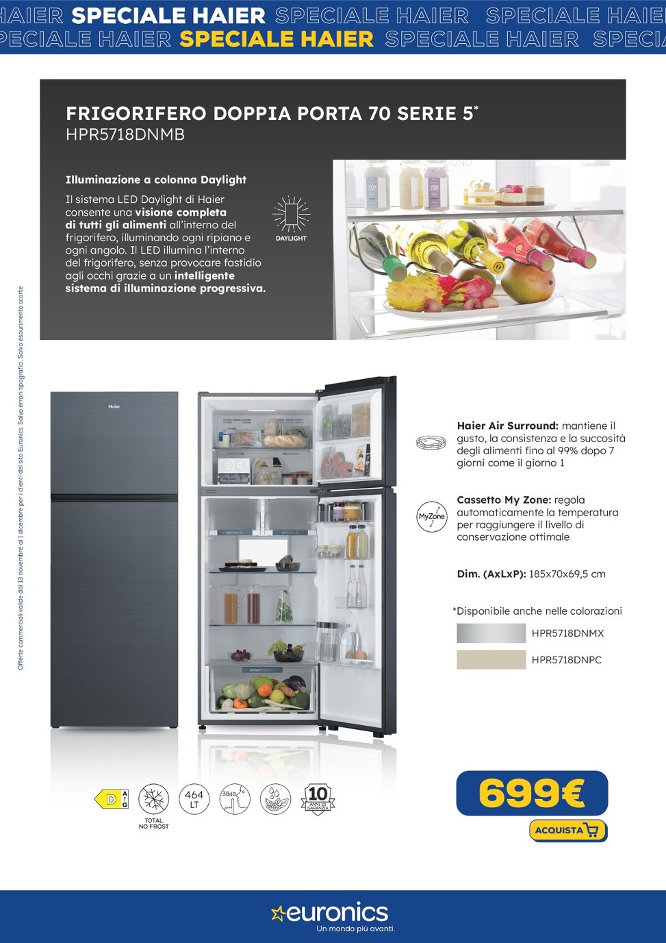 euronics - Volantino Euronics - Speciale Haier valido dal 13/11 al 01/12 - page: 14