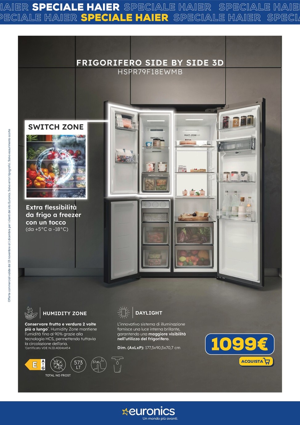 euronics - Volantino Euronics - Speciale Haier valido dal 13/11 al 01/12 - page: 8
