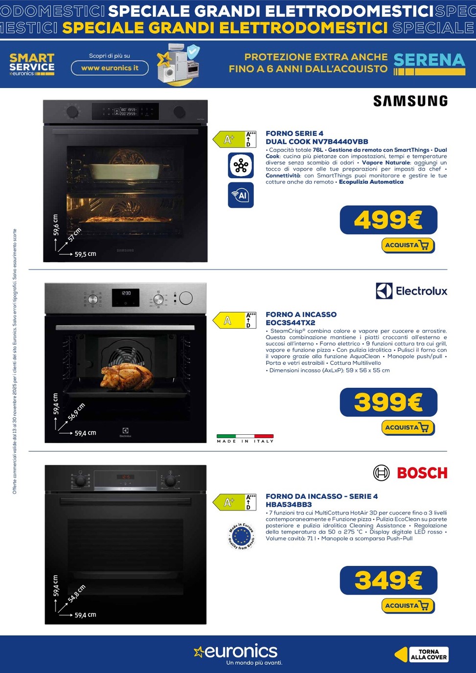 euronics - Volantino Euronics - Speciale Grandi Elettrodomestici valido dal 13/11 al 30/11 - page: 14