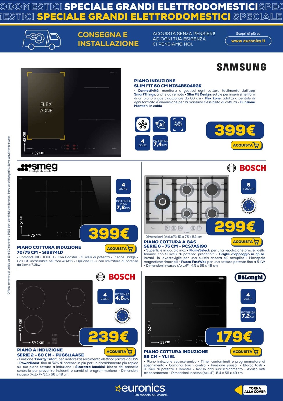 euronics - Volantino Euronics - Speciale Grandi Elettrodomestici valido dal 13/11 al 30/11 - page: 15