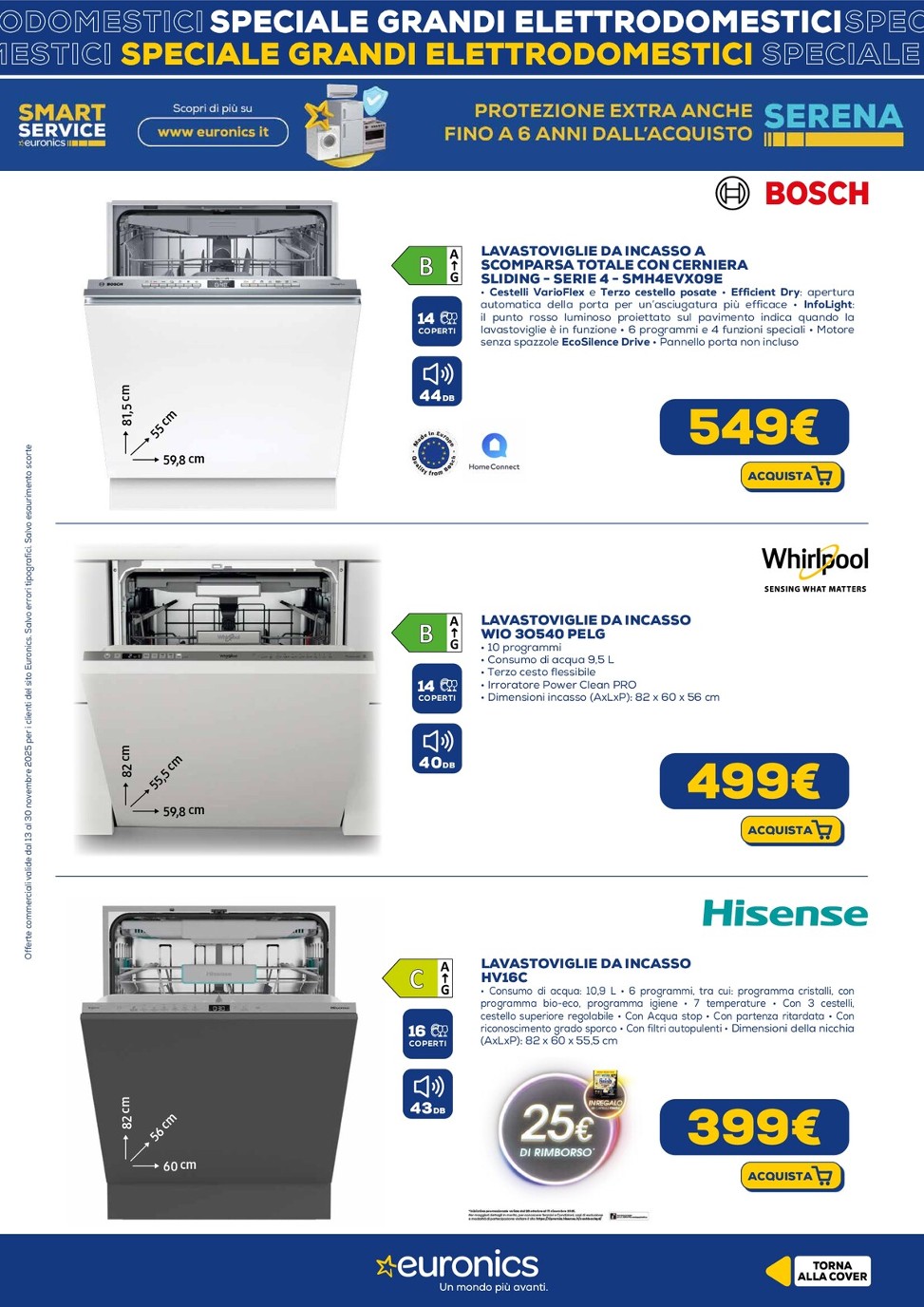 euronics - Volantino Euronics - Speciale Grandi Elettrodomestici valido dal 13/11 al 30/11 - page: 12