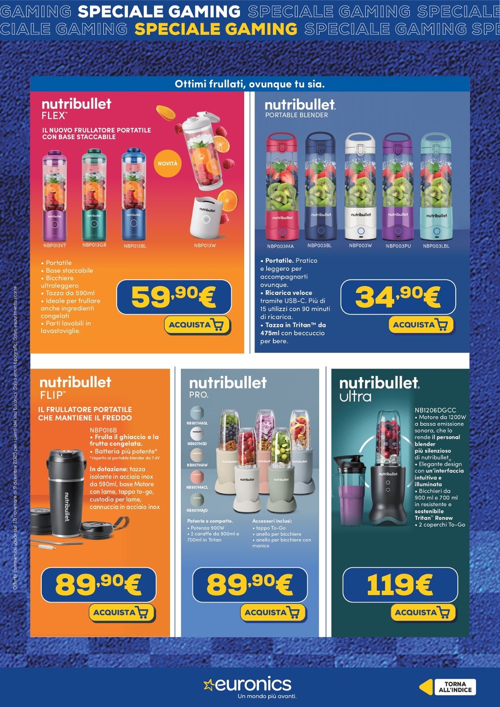 euronics - Volantino Euronics - Speciale Milan Games Week valido dal 18/11 al 09/12 - page: 21