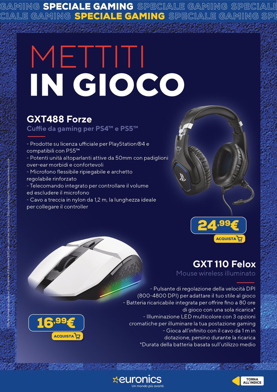 euronics - Volantino Euronics - Speciale Milan Games Week valido dal 18/11 al 09/12 - page: 10