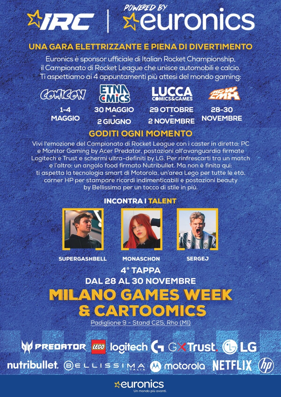 euronics - Volantino Euronics - Speciale Milan Games Week valido dal 18/11 al 09/12 - page: 2