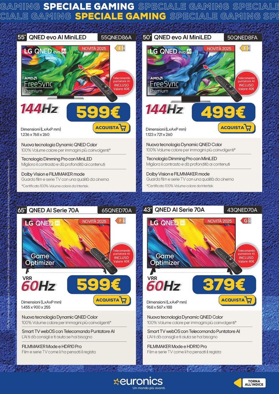 euronics - Volantino Euronics - Speciale Milan Games Week valido dal 18/11 al 09/12 - page: 14