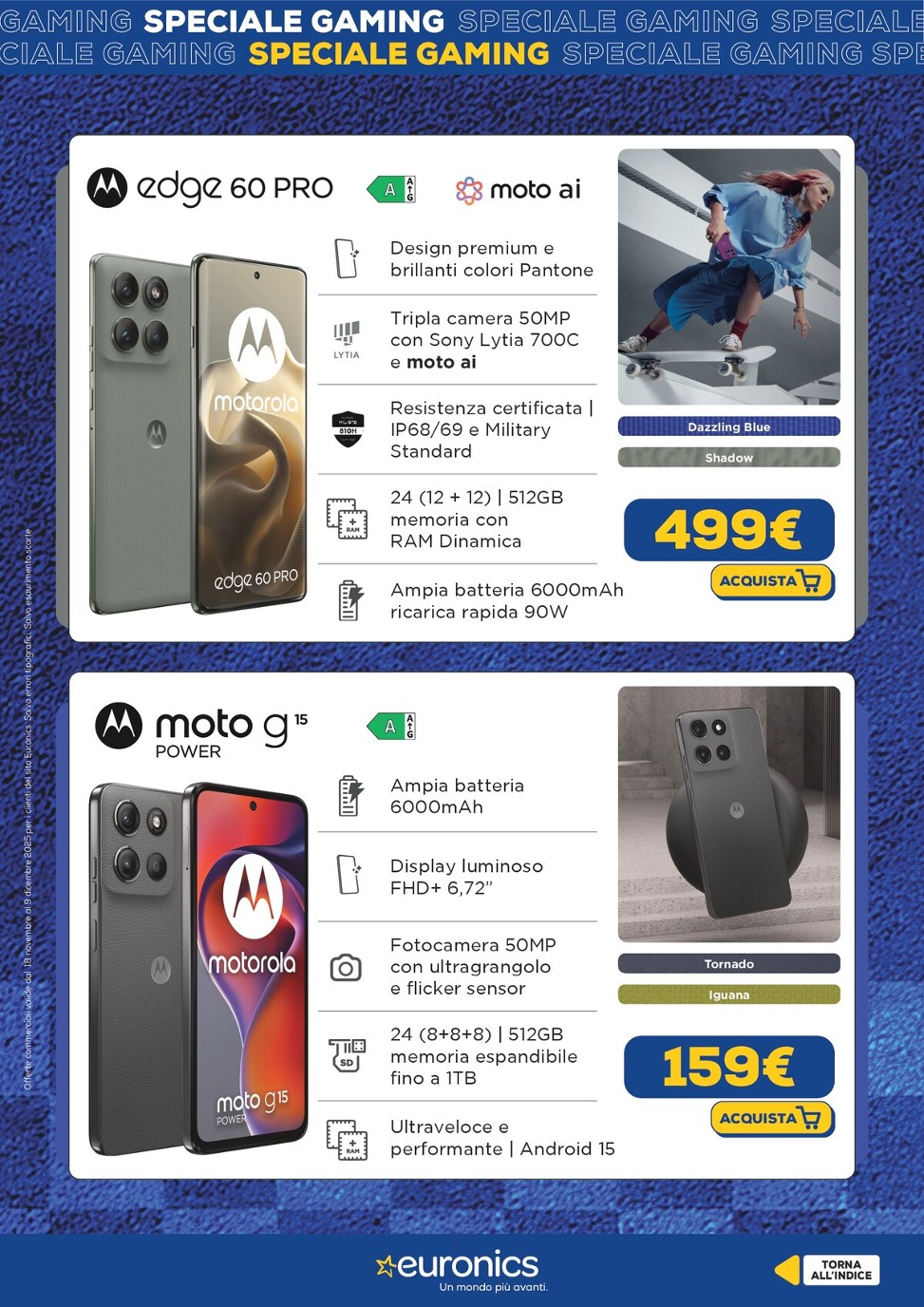 euronics - Volantino Euronics - Speciale Milan Games Week valido dal 18/11 al 09/12 - page: 16