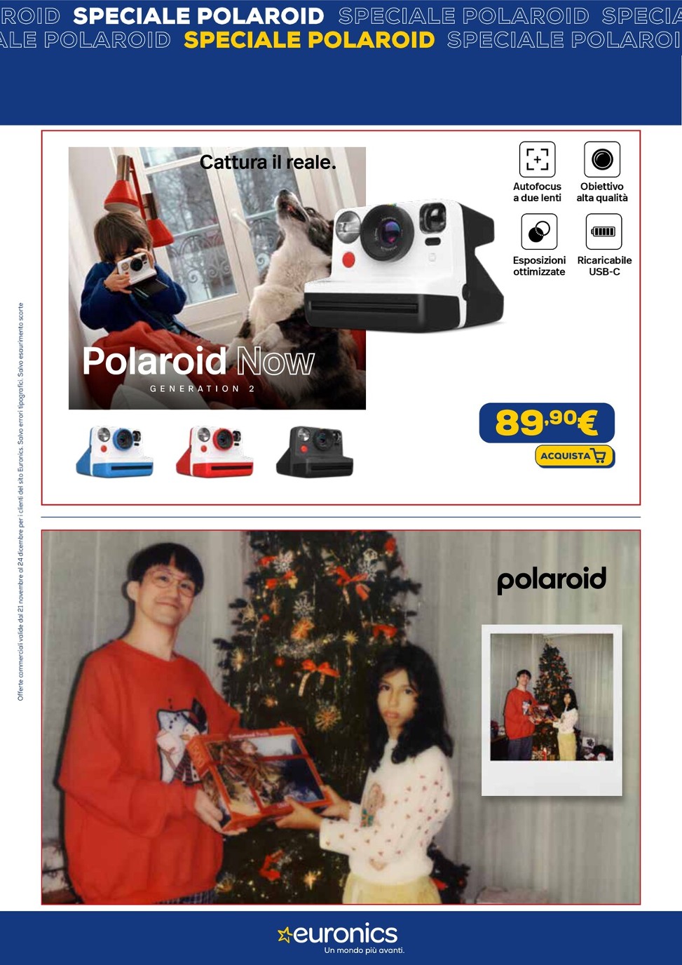 euronics - Volantino Euronics - Speciale Polaroid valido dal 21/11 al 25/12 - page: 4