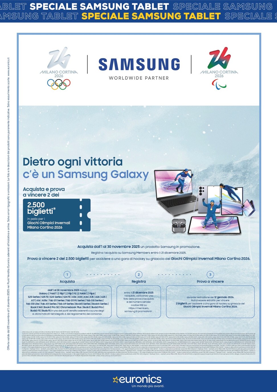 euronics - Volantino Euronics - Speciale Samsung valido dal 26/11 al 01/12 - page: 2