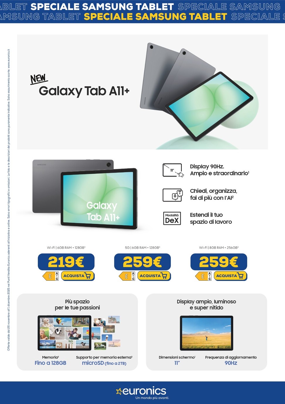 euronics - Volantino Euronics - Speciale Samsung valido dal 26/11 al 01/12 - page: 3