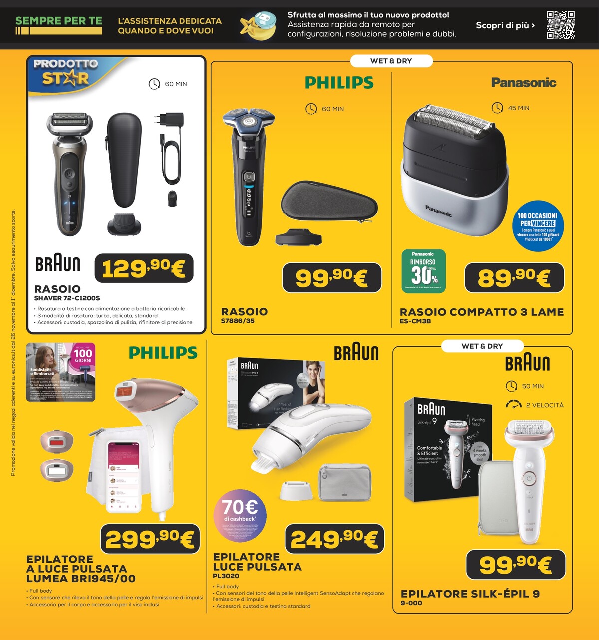 euronics - Volantino Euronics - Black Friday Gran Finale valido dal 26/11 al 01/12 - page: 50