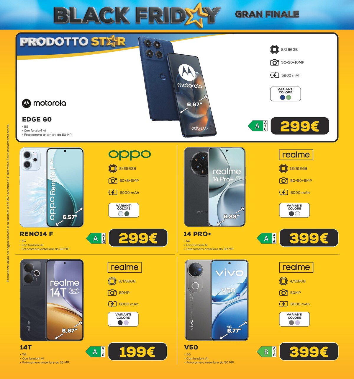 euronics - Volantino Euronics - Black Friday Gran Finale valido dal 26/11 al 01/12 - page: 17