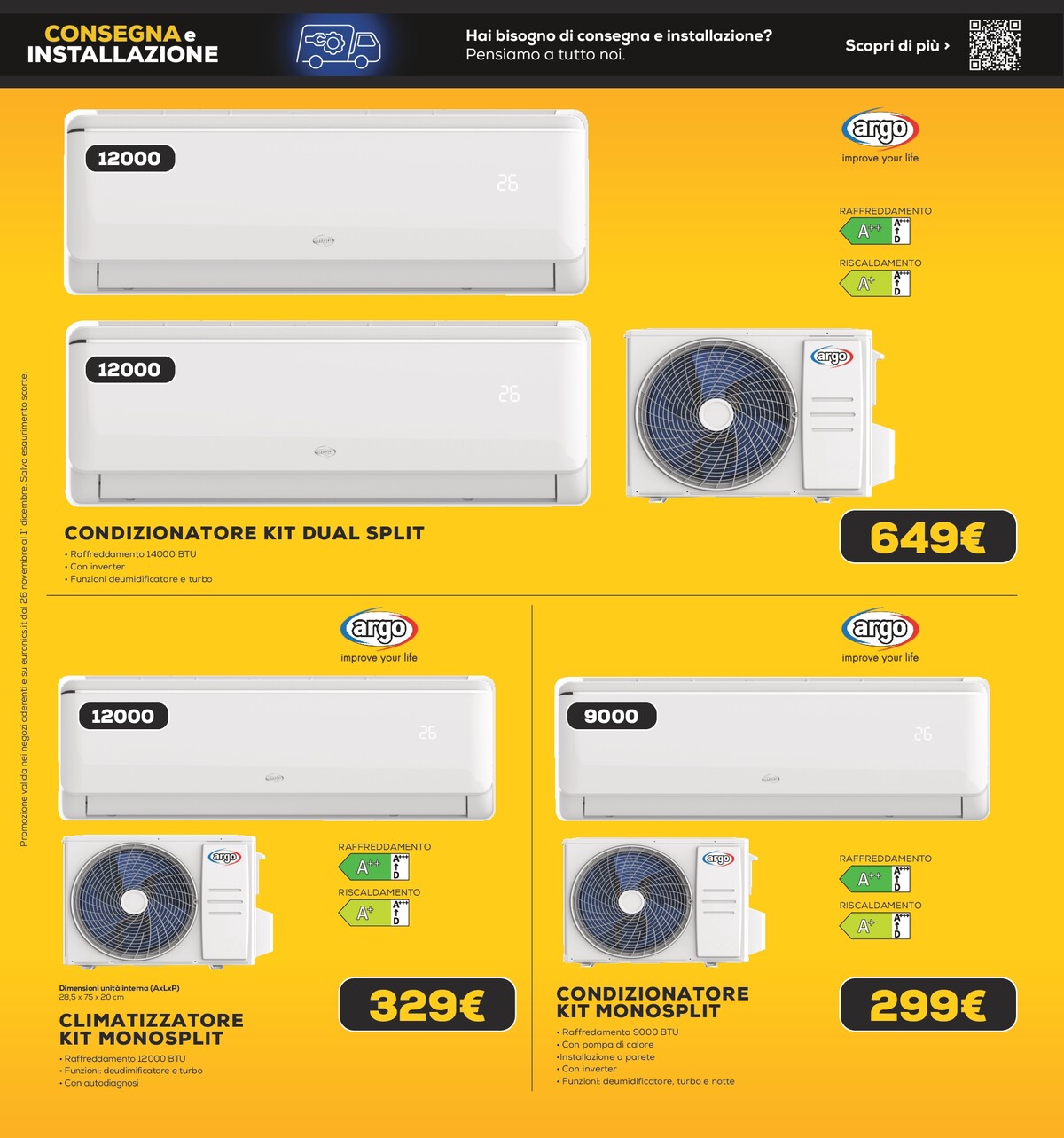 euronics - Volantino Euronics - Black Friday Gran Finale valido dal 26/11 al 01/12 - page: 12