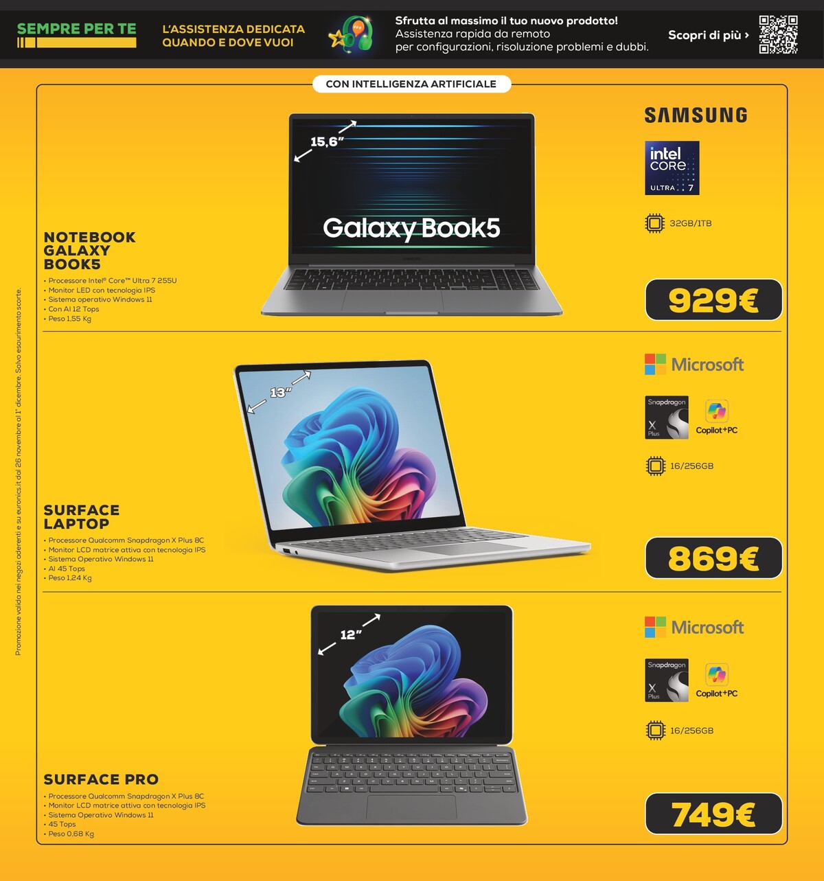 euronics - Volantino Euronics - Black Friday Gran Finale valido dal 26/11 al 01/12 - page: 30