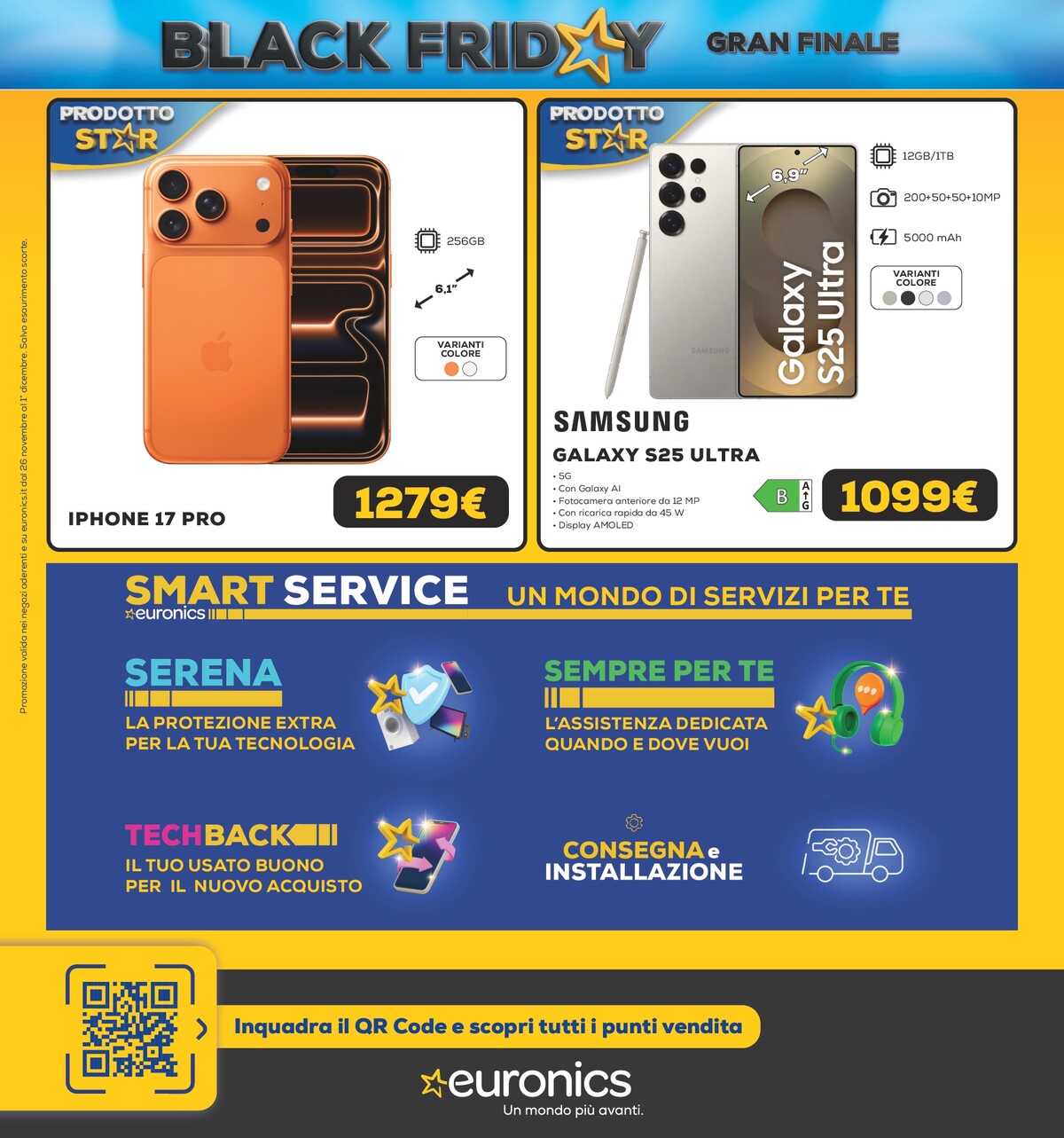 euronics - Volantino Euronics - Black Friday Gran Finale valido dal 26/11 al 01/12 - page: 52
