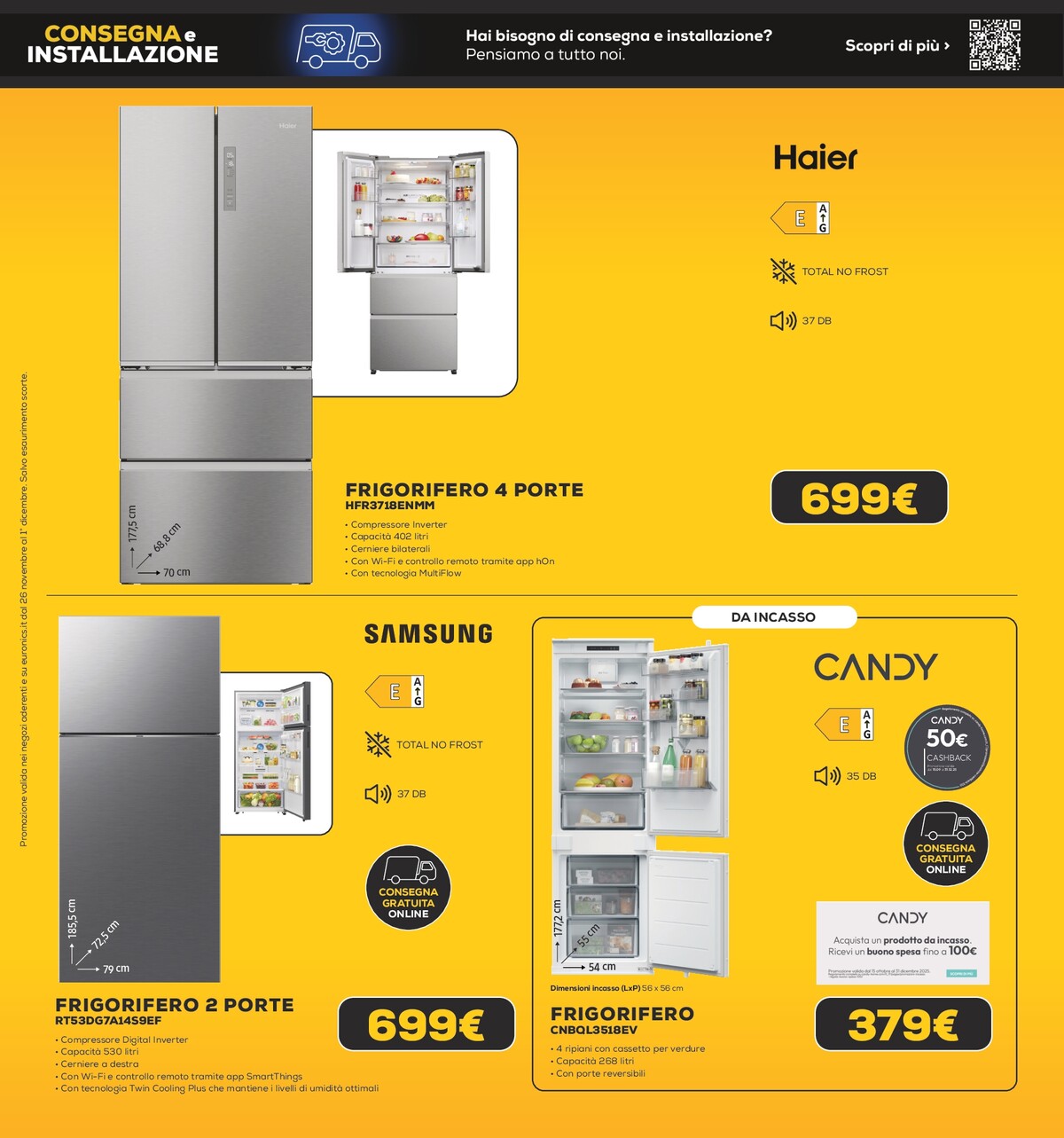 euronics - Volantino Euronics - Black Friday Gran Finale valido dal 26/11 al 01/12 - page: 8