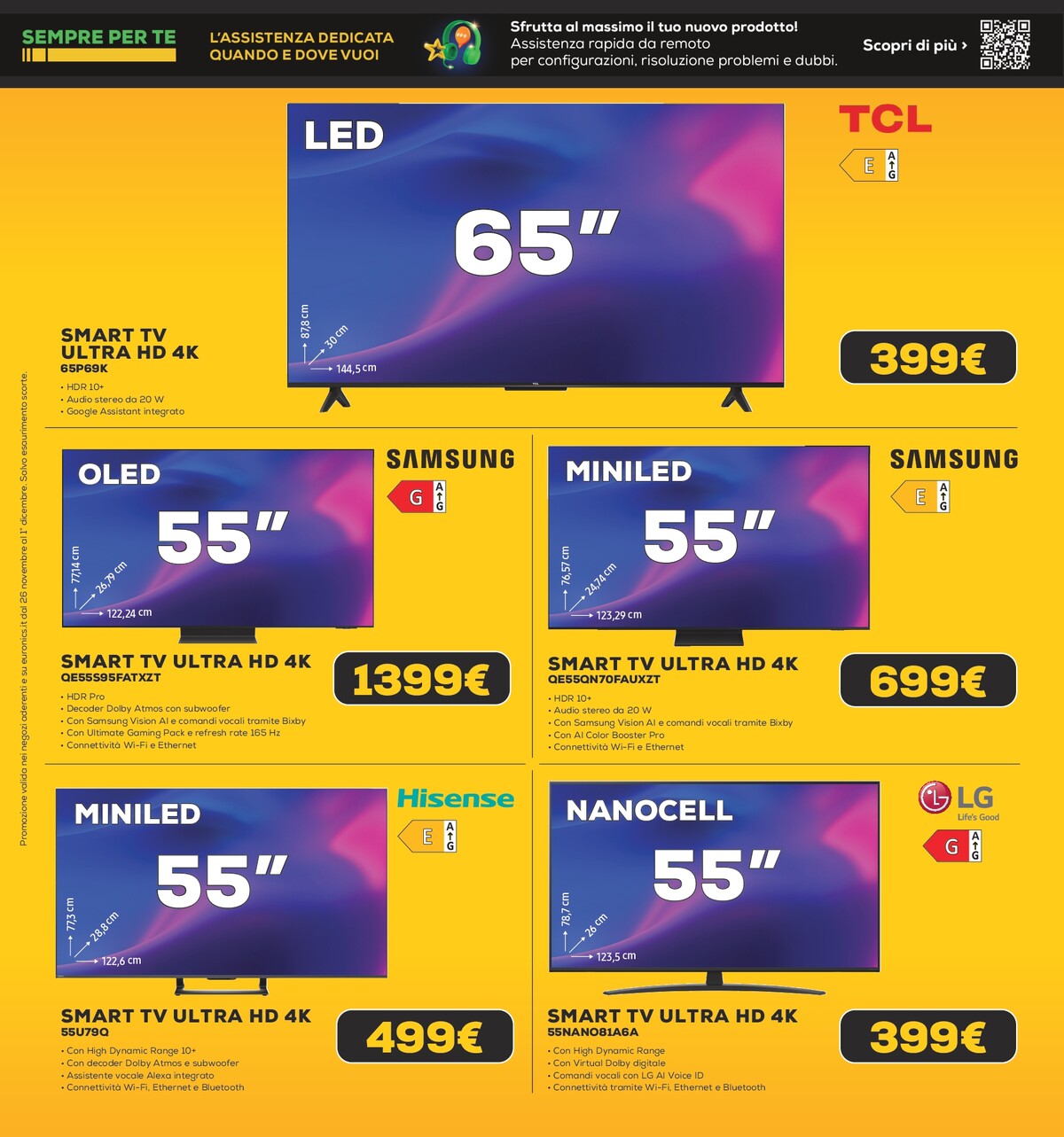 euronics - Volantino Euronics - Black Friday Gran Finale valido dal 26/11 al 01/12 - page: 22