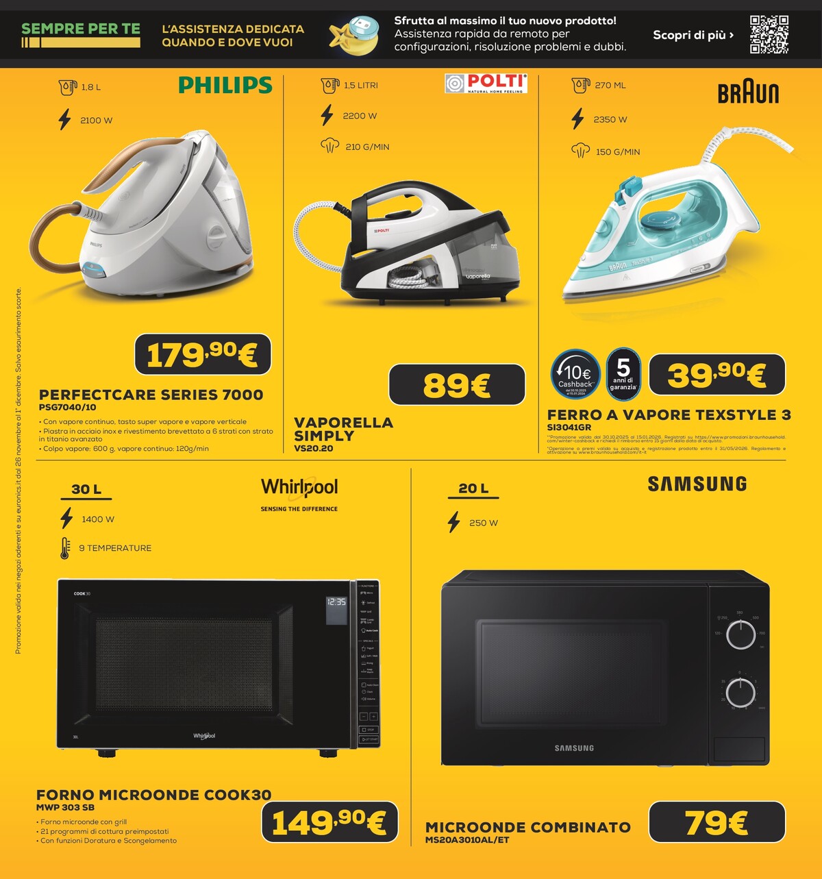 euronics - Volantino Euronics - Black Friday Gran Finale valido dal 26/11 al 01/12 - page: 46