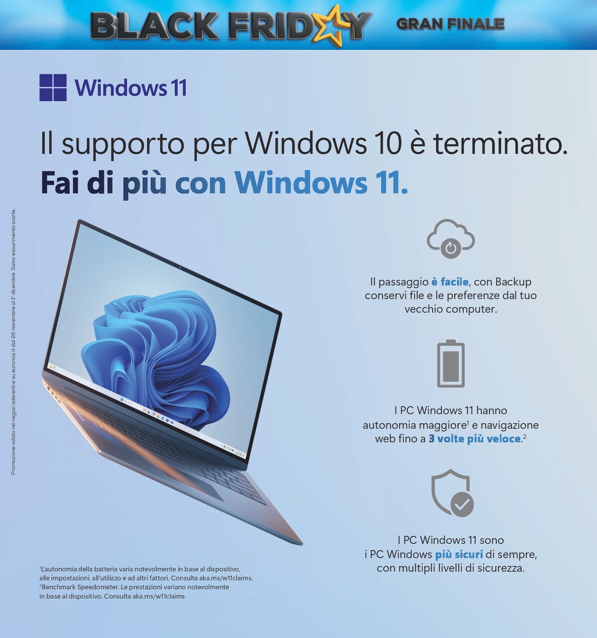 euronics - Volantino Euronics - Black Friday Gran Finale valido dal 26/11 al 01/12 - page: 31