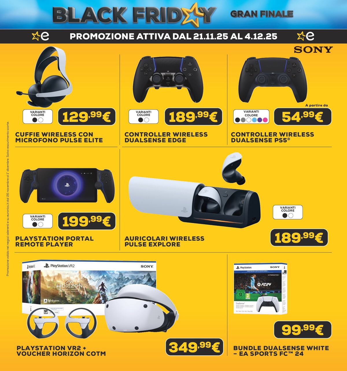 euronics - Volantino Euronics - Black Friday Gran Finale valido dal 26/11 al 01/12 - page: 39
