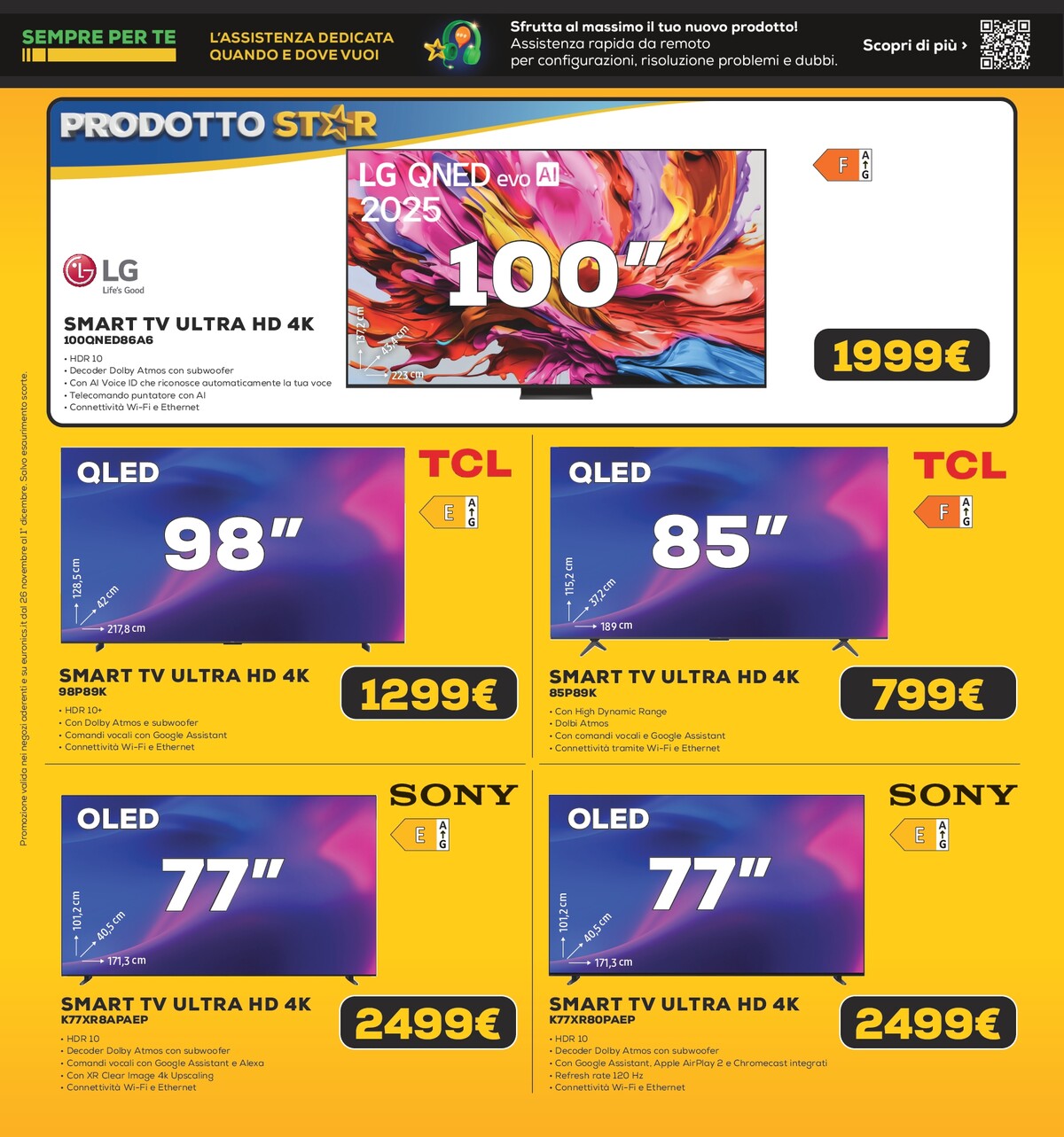 euronics - Volantino Euronics - Black Friday Gran Finale valido dal 26/11 al 01/12 - page: 20