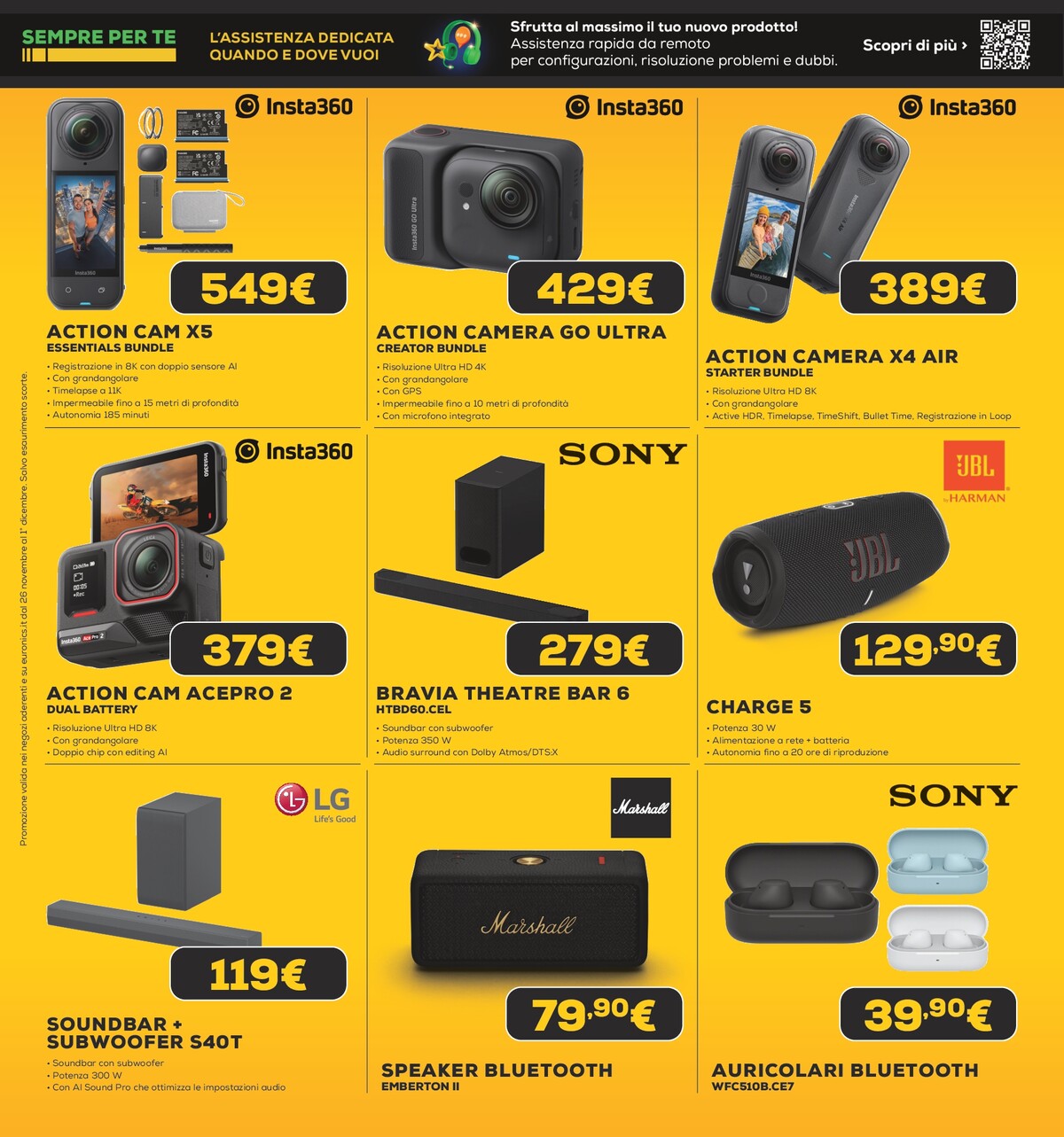 euronics - Volantino Euronics - Black Friday Gran Finale valido dal 26/11 al 01/12 - page: 24