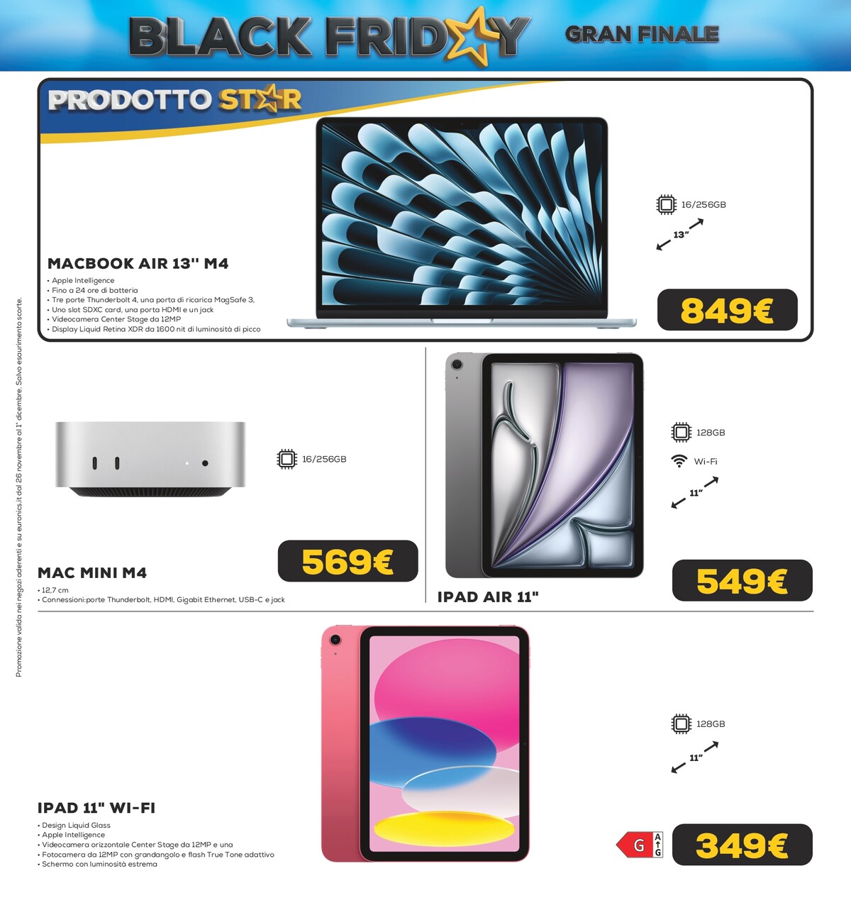 euronics - Volantino Euronics - Black Friday Gran Finale valido dal 26/11 al 01/12 - page: 26