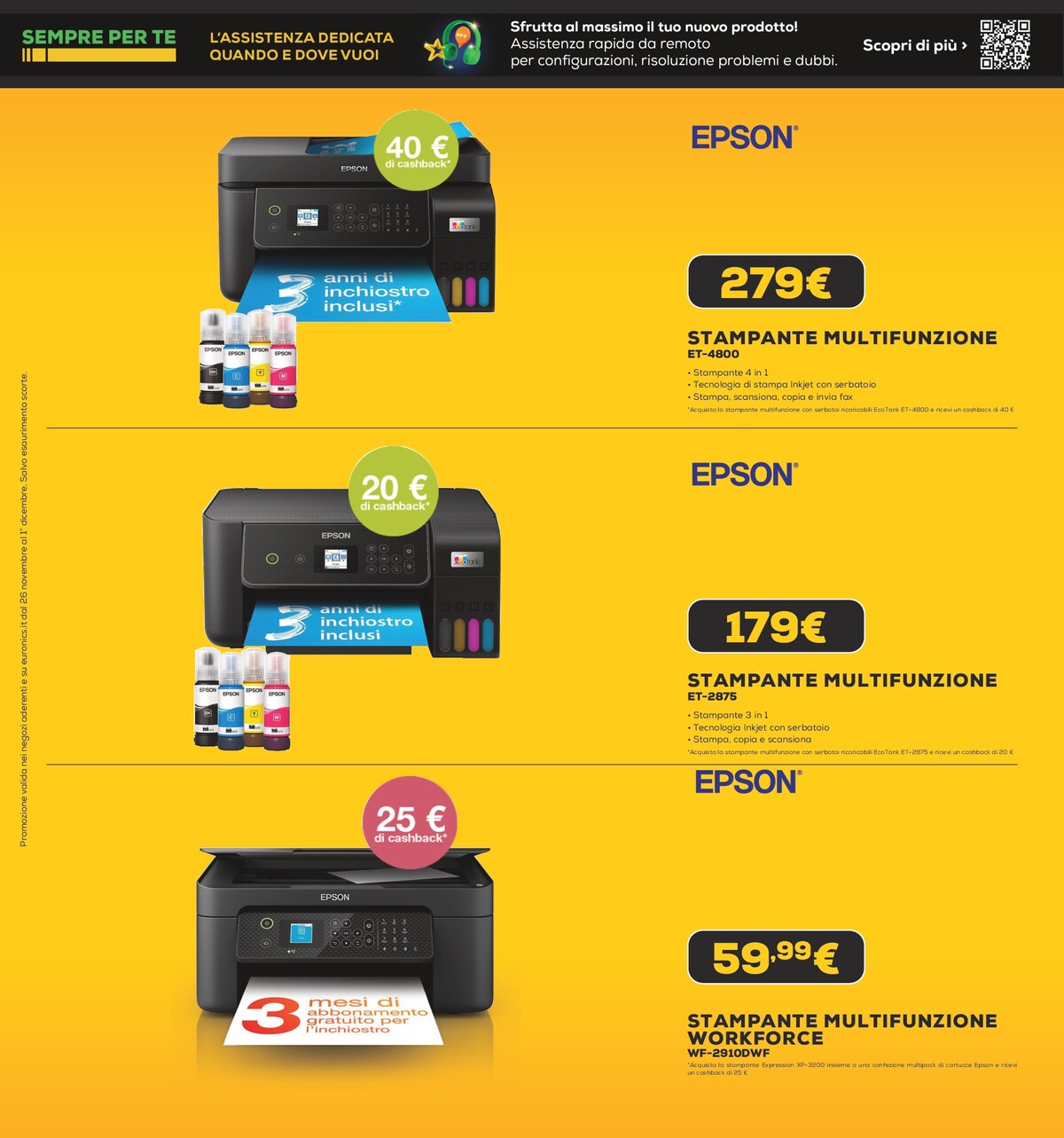 euronics - Volantino Euronics - Black Friday Gran Finale valido dal 26/11 al 01/12 - page: 34