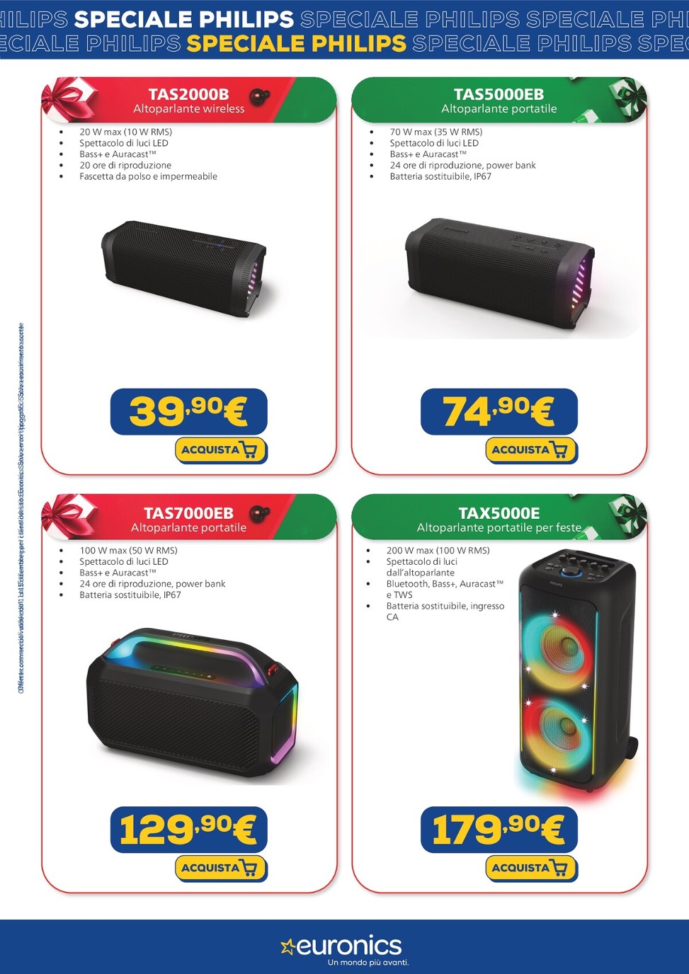 euronics - Volantino Euronics - Speciale Philips valido dal 01/12 al 15/12 - page: 5