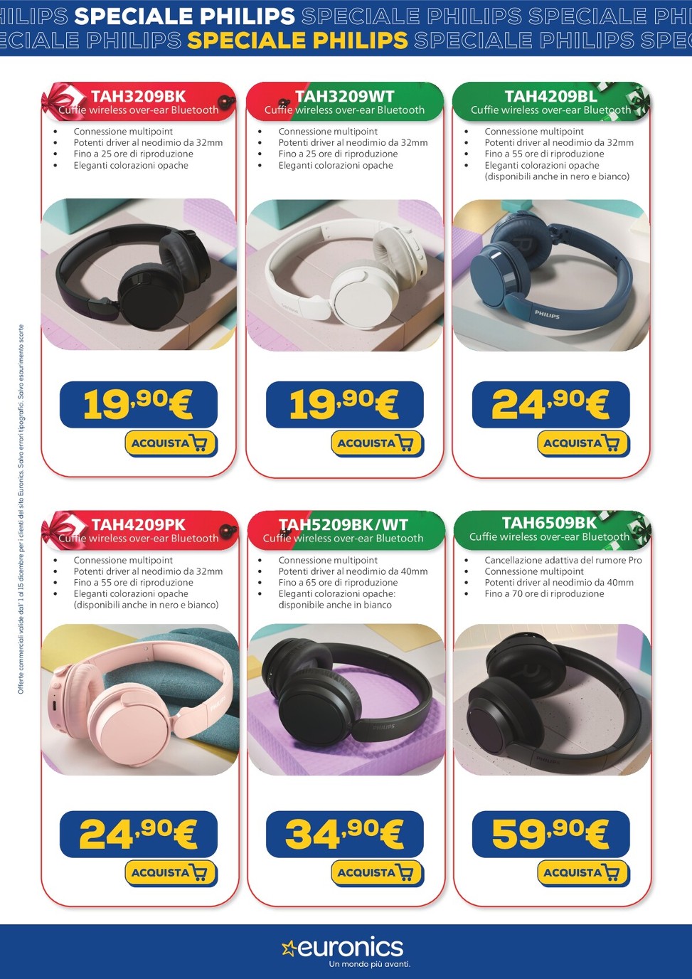 euronics - Volantino Euronics - Speciale Philips valido dal 01/12 al 15/12 - page: 6
