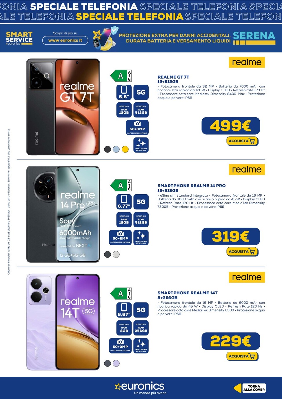 euronics - Volantino Euronics - Speciale Telefonia valido dal 02/12 al 23/12 - page: 9