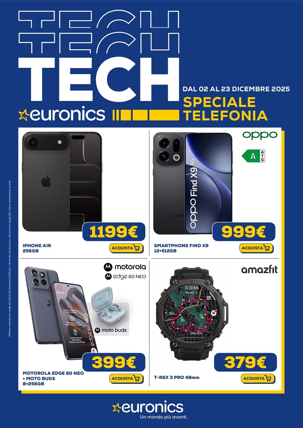 euronics - Volantino Euronics - Speciale Telefonia valido dal 02/12 al 23/12